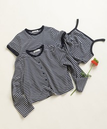 CHILD WOMAN | ドットシャーリングジャガード ショートカーディガン(カーディガン/ボレロ)