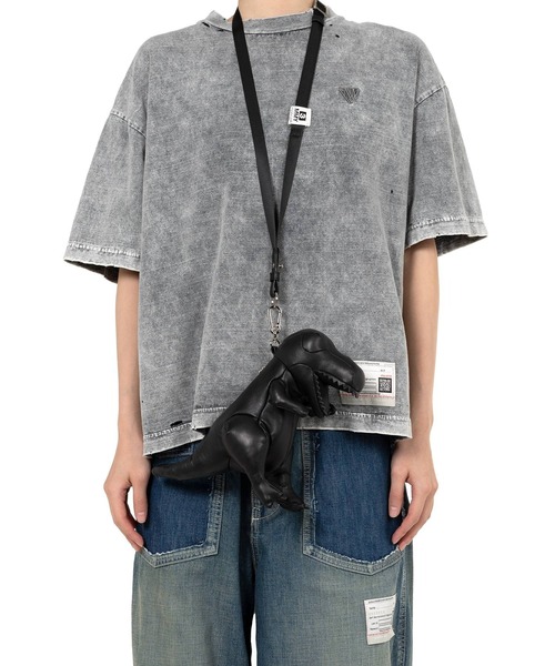 Maison MIHARA YASUHIRO(メゾンミハラヤスヒロ)の「【MIHARAYASUHIRO/ミハラヤスヒロ】A14BG709 DOLLS TREX MINIMINI BAG(ショルダーバッグ・メンズ・ブラウン/ブラック・FREE)」の4枚目の写真