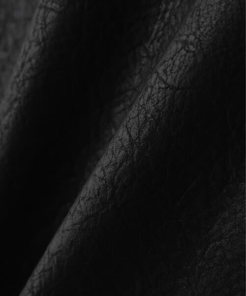 DANKE SCHON（ダンケシェーン）の「DankeSchon/ダンケシェーン/FAUX LEATHER 2nd JACKET（その他アウター・レディース・ブラック・M/L）」の12枚目の写真