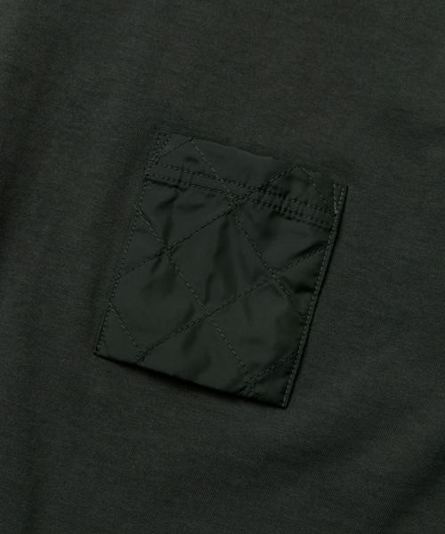 LAVENHAM(ラベンハム)の「【 日本製・コットン半袖Tシャツ 】Jackman X Lavenham Grace Pocket T-Shirt Mens / ジャックマン グレース ポケット ティーシャツ メンズ(Tシャツ/カットソー・メンズ・ダークブラック/ダークオリーブ/オフホワイト・XL/L/XXL/S/M)」の22枚目の写真