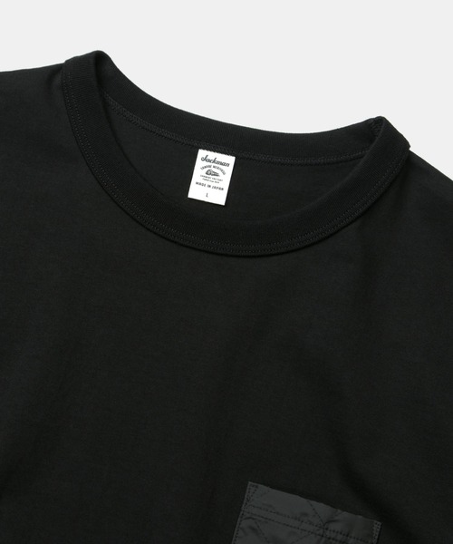 LAVENHAM(ラベンハム)の「【 日本製・コットン半袖Tシャツ 】Jackman X Lavenham Grace Pocket T-Shirt Mens / ジャックマン グレース ポケット ティーシャツ メンズ(Tシャツ/カットソー・メンズ・ダークブラック/ダークオリーブ/オフホワイト・XL/L/XXL/S/M)」の13枚目の写真
