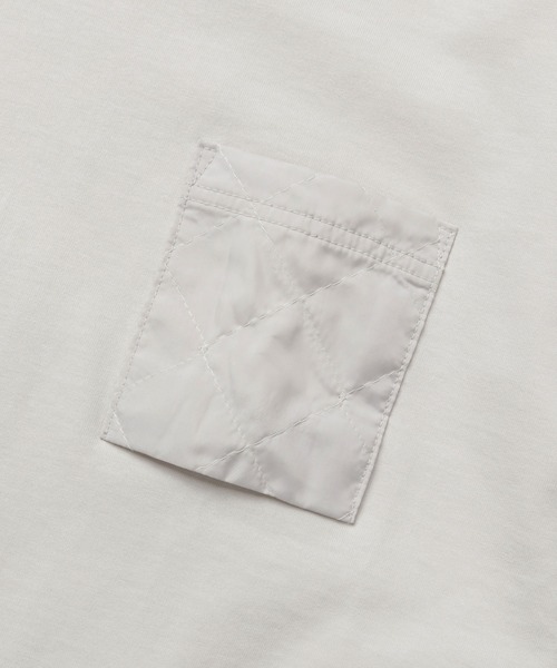 LAVENHAM(ラベンハム)の「【 日本製・コットン半袖Tシャツ 】Jackman X Lavenham Grace Pocket T-Shirt Mens / ジャックマン グレース ポケット ティーシャツ メンズ(Tシャツ/カットソー・メンズ・ダークブラック/ダークオリーブ/オフホワイト・XL/L/XXL/S/M)」の7枚目の写真