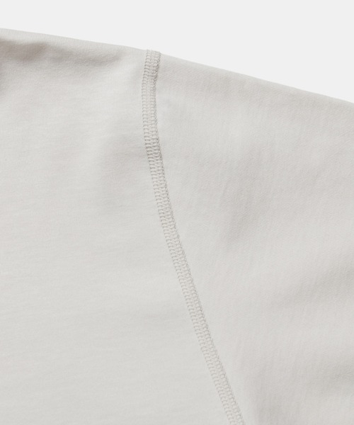 LAVENHAM(ラベンハム)の「【 日本製・コットン半袖Tシャツ 】Jackman X Lavenham Grace Pocket T-Shirt Mens / ジャックマン グレース ポケット ティーシャツ メンズ(Tシャツ/カットソー・メンズ・ダークブラック/ダークオリーブ/オフホワイト・XL/L/XXL/S/M)」の8枚目の写真