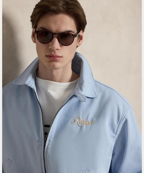 【美品✨ラルフローレン】 POLO フード ジャケットブルゾン ポニー 刺繍 ポロラルフローレンPOLO RALPH LAUREN ポニーワンポイント刺繍ジップ