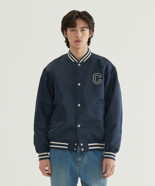 COVERNAT(カバーナット)の「Cロゴバシティダークネイビー(スタジャン・メンズ・その他・SMALL/MEDIUM/LARGE/X-LARGE/XX-LARGE/X-SMALL)」の1枚目の写真