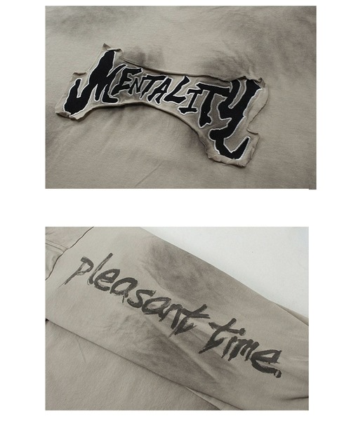 mushwear(マッシュウェア)の「グランジフェードロンT(Tシャツ/カットソー・メンズ・ブラック/ホワイト・SMALL/MEDIUM/LARGE/X-LARGE)」の10枚目の写真