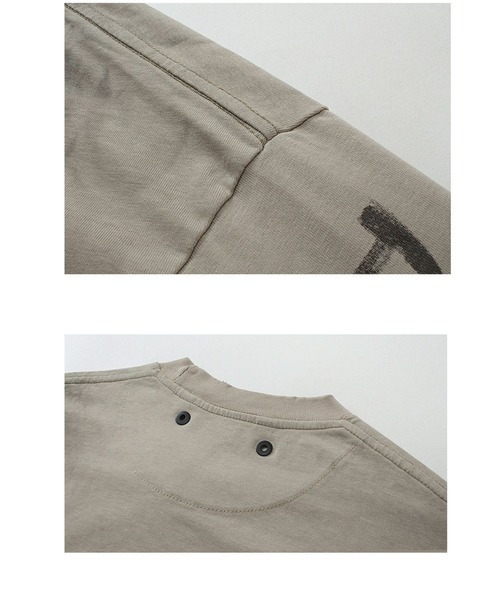 mushwear(マッシュウェア)の「グランジフェードロンT(Tシャツ/カットソー・メンズ・ブラック/ホワイト・SMALL/MEDIUM/LARGE/X-LARGE)」の11枚目の写真