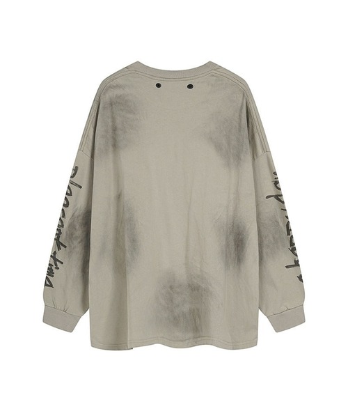 mushwear(マッシュウェア)の「グランジフェードロンT(Tシャツ/カットソー・メンズ・ブラック/ホワイト・SMALL/MEDIUM/LARGE/X-LARGE)」の7枚目の写真
