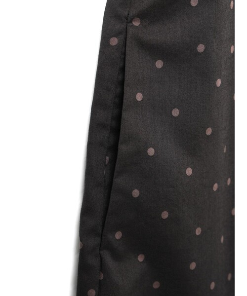 MidiUmi(ミディウミ)の「MidiUmi ウエスト切り替えドットワンピース(ワンピース・レディース・チャコールグレー/ブラック・FREE)」の14枚目の写真