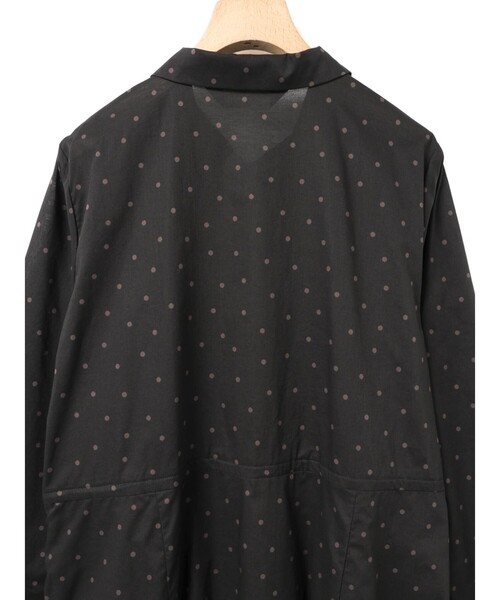 MidiUmi(ミディウミ)の「MidiUmi ウエスト切り替えドットワンピース(ワンピース・レディース・チャコールグレー/ブラック・FREE)」の17枚目の写真