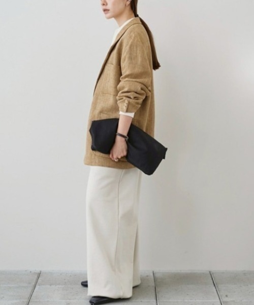 TODAYFUL（トゥデイフル）の「[TODAYFUL/トゥデイフル] USEFUL ショルダーバッグ（ショルダーバッグ・レディース・アイボリー/ブラック・F）」の8枚目の写真