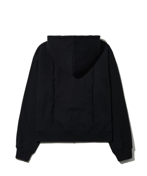 PIECEMAKER（ピースメーカー）の「ローカットヘビースウェットジップアップフードパーカー(ブラック)（パーカー・レディース・その他・SMALL/MEDIUM/LARGE）」の5枚目の写真