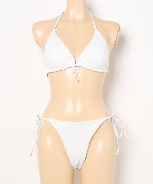 Burner（バーナー）の「【lux sea jewelry（ラックス・シー・ジュエリー）】水着ビキニ水着 lux-swim-14-25（水着・レディース・ライトブルー/ブラック/オフホワイト/イエロー・S/M）」の2枚目の写真