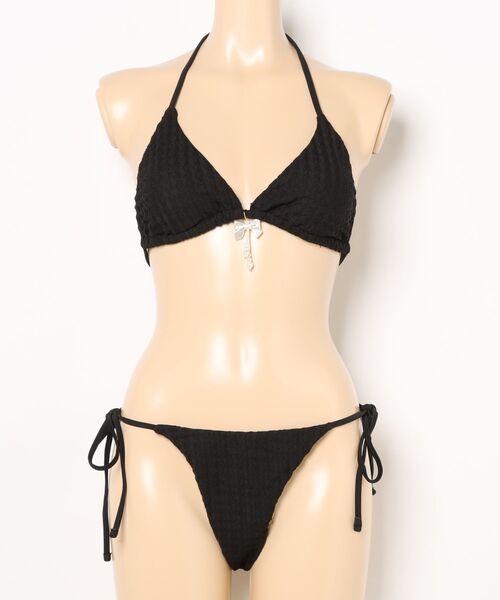 Burner（バーナー）の「【lux sea jewelry（ラックス・シー・ジュエリー）】水着ビキニ水着 lux-swim-14-25（水着・レディース・ライトブルー/ブラック/オフホワイト/イエロー・S/M）」の3枚目の写真