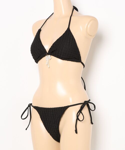 Burner（バーナー）の「【lux sea jewelry（ラックス・シー・ジュエリー）】水着ビキニ水着 lux-swim-14-25（水着・レディース・ライトブルー/ブラック/オフホワイト/イエロー・S/M）」の5枚目の写真