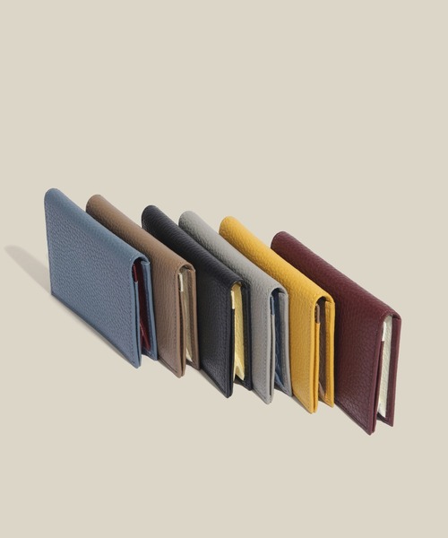 E'POR（エポール）の「【E'POR】 JUDD Card Case(名刺入れ)/26SS（カードケース・レディース・ベージュ系その他/ライトグレー/イエロー/ワイン/サックスブルー/ブラック・FREE）」の16枚目の写真