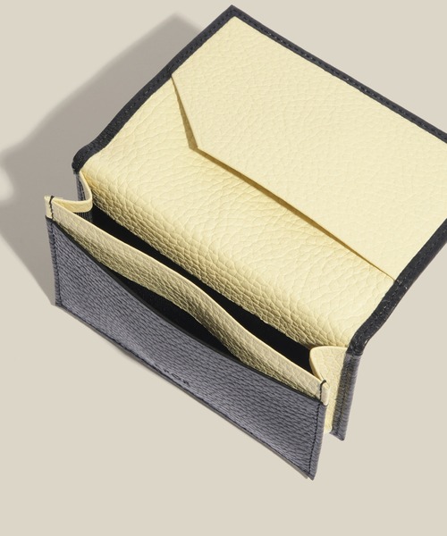 E'POR（エポール）の「【E'POR】 JUDD Card Case(名刺入れ)/26SS（カードケース・レディース・ベージュ系その他/ライトグレー/イエロー/ワイン/サックスブルー/ブラック・FREE）」の13枚目の写真