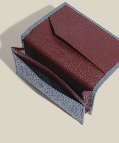 E'POR（エポール）の「【E'POR】 JUDD Card Case(名刺入れ)/26SS（カードケース・レディース・ベージュ系その他/ライトグレー/イエロー/ワイン/サックスブルー/ブラック・FREE）」の7枚目の写真