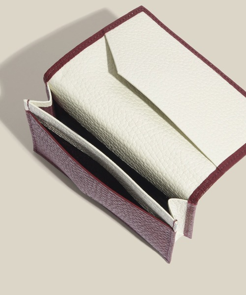 E'POR（エポール）の「【E'POR】 JUDD Card Case(名刺入れ)/26SS（カードケース・レディース・ベージュ系その他/ライトグレー/イエロー/ワイン/サックスブルー/ブラック・FREE）」の8枚目の写真