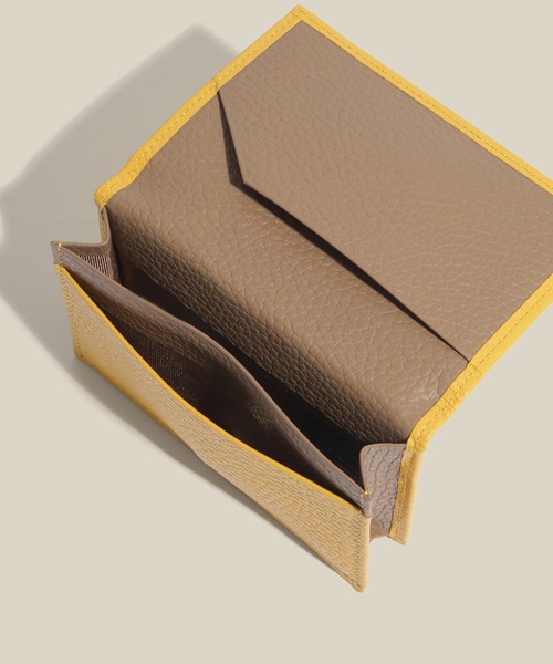E'POR（エポール）の「【E'POR】 JUDD Card Case(名刺入れ)/26SS（カードケース・レディース・ベージュ系その他/ライトグレー/イエロー/ワイン/サックスブルー/ブラック・FREE）」の9枚目の写真
