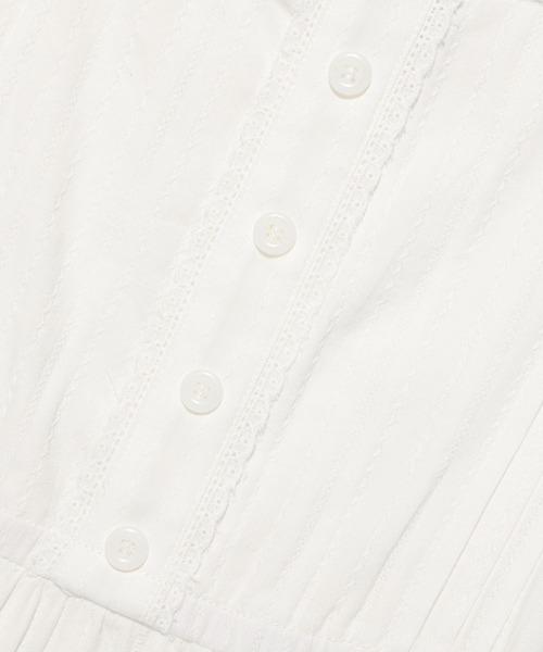 Wacky WiLLy(ワッキーウィリー)の「WOMEN'S COTTON EYELET BUSTIER DRESS(ワンピース・レディース・ホワイト・FREE)」の6枚目の写真