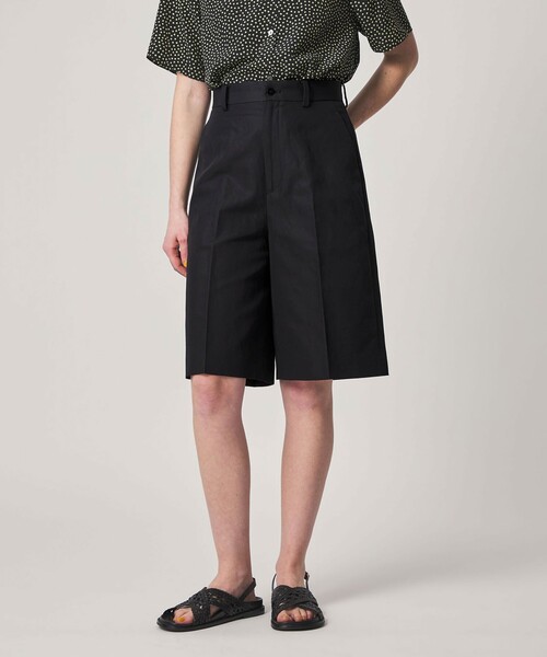 Steven Alan（スティーブンアラン）の「＜Steven Alan＞コットン アサ ハーフパンツ（その他パンツ・レディース・オリーブ/ブラック・S/L/M）」の2枚目の写真