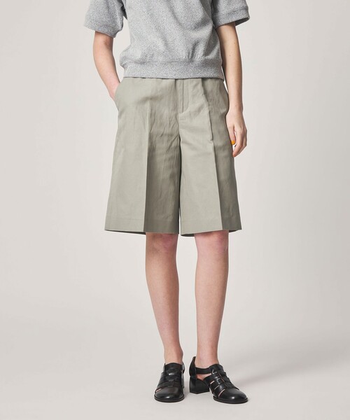 Steven Alan（スティーブンアラン）の「＜Steven Alan＞コットン アサ ハーフパンツ（その他パンツ・レディース・オリーブ/ブラック・S/L/M）」の3枚目の写真