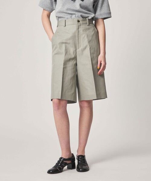 Steven Alan（スティーブンアラン）の「＜Steven Alan＞コットン アサ ハーフパンツ（その他パンツ・レディース・オリーブ/ブラック・S/L/M）」の6枚目の写真