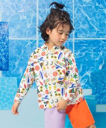 BREEZE | 【UVカット】わくわく前開きラッシュガード(ラッシュガード)