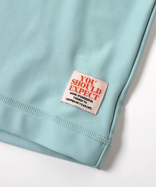 BREEZE(ブリーズ)の「【UVカット】わくわく前開きラッシュガード(ラッシュガード・キッズ・レインボー/ライム/ブラック/アイボリー/サックスブルー/ブルー・80/90/100/110/120/130/140/150)」の16枚目の写真