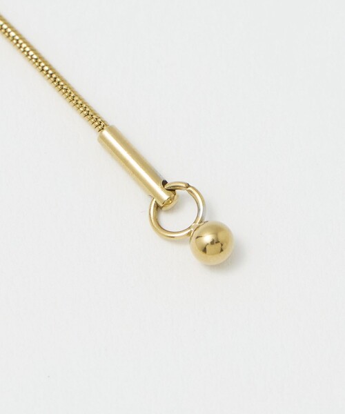 green label relaxing(グリーンレーベルリラクシング)の「シズクフレーム スライド ネックレス(ネックレス・レディース・ゴールド/シルバー・FREE)」の6枚目の写真