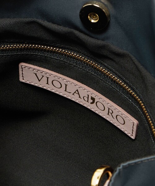 VIOLAd'ORO(ヴィオラドーロ)の「<VIOLAd’ORO>BIANCA ナイロン ベルト トートバッグ(トートバッグ・レディース・モカ/ダークグレー/ブラウン系・FREE)」の20枚目の写真