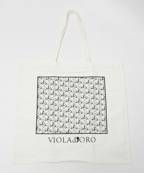 VIOLAd'ORO(ヴィオラドーロ)の「<VIOLAd’ORO>BIANCA ナイロン ベルト トートバッグ(トートバッグ・レディース・モカ/ダークグレー/ブラウン系・FREE)」の14枚目の写真