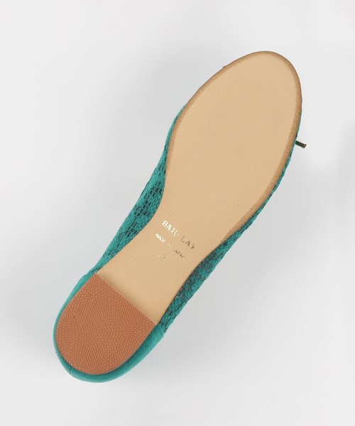 BARCLAY(バークレー)の「BARCLAY(バークレー)チュールレースバレエシューズ(バレエシューズ・レディース・ピンク/グリーン・22cm/22.5cm/23.5cm/24cm/24.5cm/23cm)」の6枚目の写真