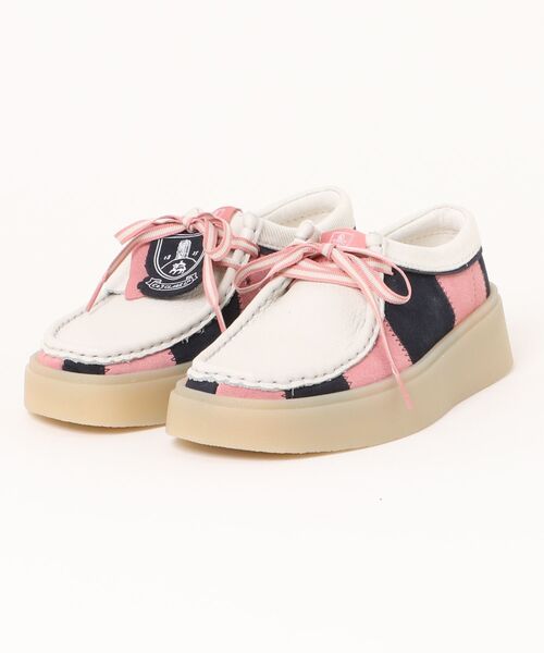 Clarks(クラークス)の「【Clarks】クラークス Torview W(トービュー ウィメンズ)(モカシン/デッキシューズ・レディース・マルチ/ピンク系その他・6/4.5/4/5/5.5)」の1枚目の写真