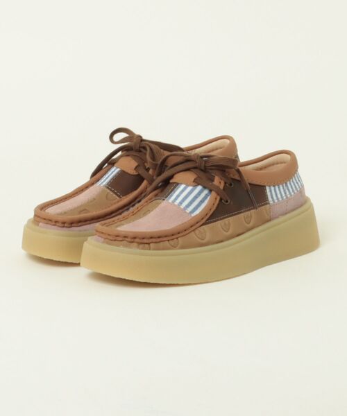 Clarks(クラークス)の「【Clarks】クラークス Torview W(トービュー ウィメンズ)(モカシン/デッキシューズ・レディース・マルチ/ピンク系その他・6/4.5/4/5/5.5)」の2枚目の写真