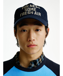 GARDEN EXPRESS（ガーデンエクスプレス）の「Fresh Air 5-Panel Cap (navy)（キャップ）」