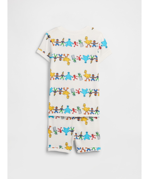 GAP(ギャップ)の「babyGap セサミストリート オーガニックコットン100% パジャマセット(ルームウェア/パジャマ・キッズ・オフホワイト・90cm/110cm/105cm/100cm/80cm/95cm)」の2枚目の写真