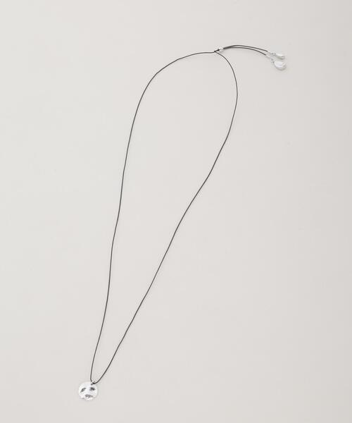 NANO universe（ナノユニバース）の「長さ調整可アジャスターコードネックレス（ネックレス・レディース・シルバー/ゴールド・F）」の10枚目の写真
