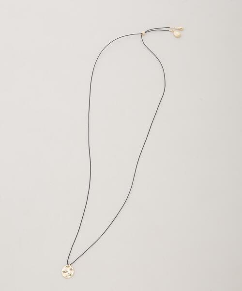 NANO universe（ナノユニバース）の「長さ調整可アジャスターコードネックレス（ネックレス・レディース・シルバー/ゴールド・F）」の13枚目の写真