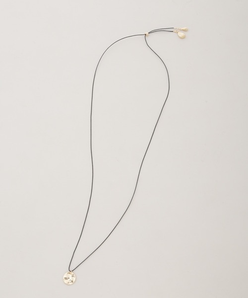 NANO universe（ナノユニバース）の「長さ調整可アジャスターコードネックレス（ネックレス・レディース・シルバー/ゴールド・F）」の7枚目の写真