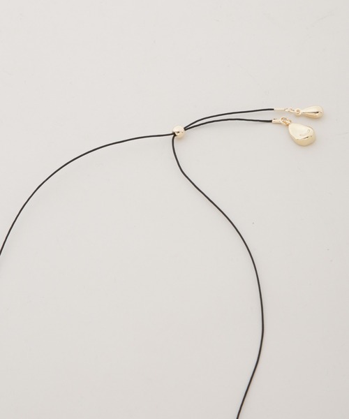 NANO universe（ナノユニバース）の「長さ調整可アジャスターコードネックレス（ネックレス・レディース・シルバー/ゴールド・F）」の9枚目の写真