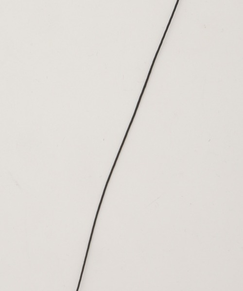 NANO universe（ナノユニバース）の「長さ調整可アジャスターコードネックレス（ネックレス・レディース・シルバー/ゴールド・F）」の3枚目の写真