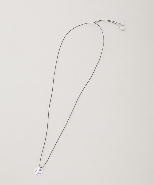 NANO universe（ナノユニバース）の「長さ調整可アジャスターコードネックレス（ネックレス・レディース・シルバー/ゴールド・F）」の4枚目の写真