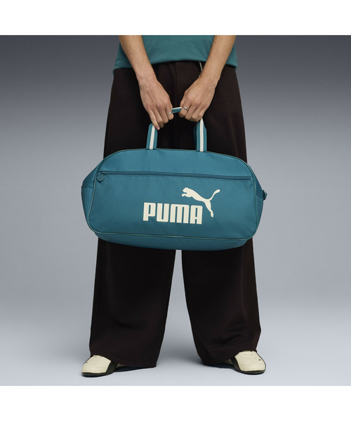 PUMA（プーマ）の「PUMA プーマ ユニセックス キャンパス スポーツ グリップバッグ 29L（ボストンバッグ・メンズ・ブラック/エメラルドブルー・フリー）」の9枚目の写真