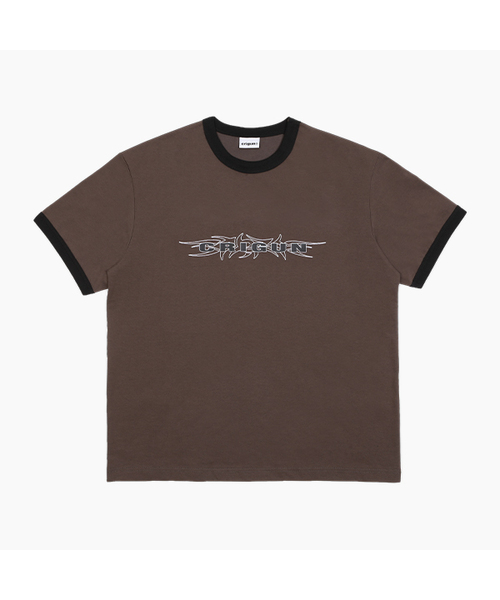 CRIGUN(クリガン)の「TRIBAL RINGER TEE (3color)(Tシャツ/カットソー・レディース・ホワイト/ブラウン/ネイビー・LARGE/X-LARGE/MEDIUM)」の3枚目の写真