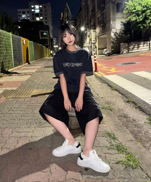 CRIGUN(クリガン)の「TRIBAL RINGER TEE (3color)(Tシャツ/カットソー・レディース・ホワイト/ブラウン/ネイビー・LARGE/X-LARGE/MEDIUM)」の7枚目の写真