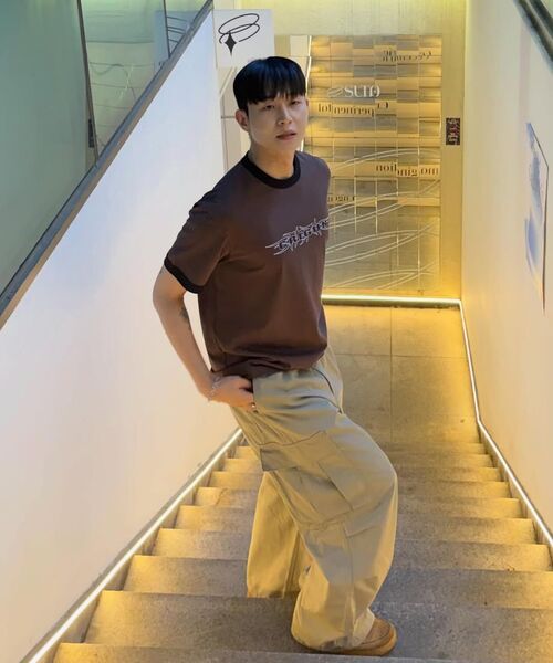CRIGUN(クリガン)の「TRIBAL RINGER TEE (3color)(Tシャツ/カットソー・レディース・ホワイト/ブラウン/ネイビー・LARGE/X-LARGE/MEDIUM)」の16枚目の写真