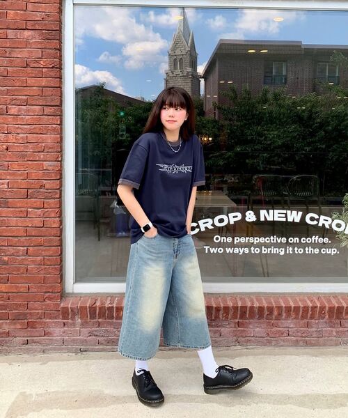 CRIGUN(クリガン)の「TRIBAL RINGER TEE (3color)(Tシャツ/カットソー・レディース・ホワイト/ブラウン/ネイビー・LARGE/X-LARGE/MEDIUM)」の19枚目の写真