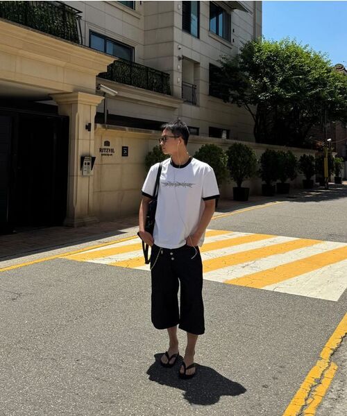 CRIGUN(クリガン)の「TRIBAL RINGER TEE (3color)(Tシャツ/カットソー・レディース・ホワイト/ブラウン/ネイビー・LARGE/X-LARGE/MEDIUM)」の21枚目の写真